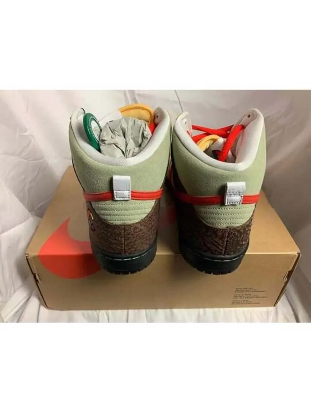Nike SB dunk High Pro ISO “Kebab and Destroy” Size 11.5